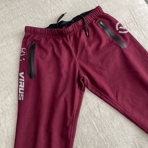 Virus KL1 Active Recovery Pant in Men’s Medium Maroon Silver